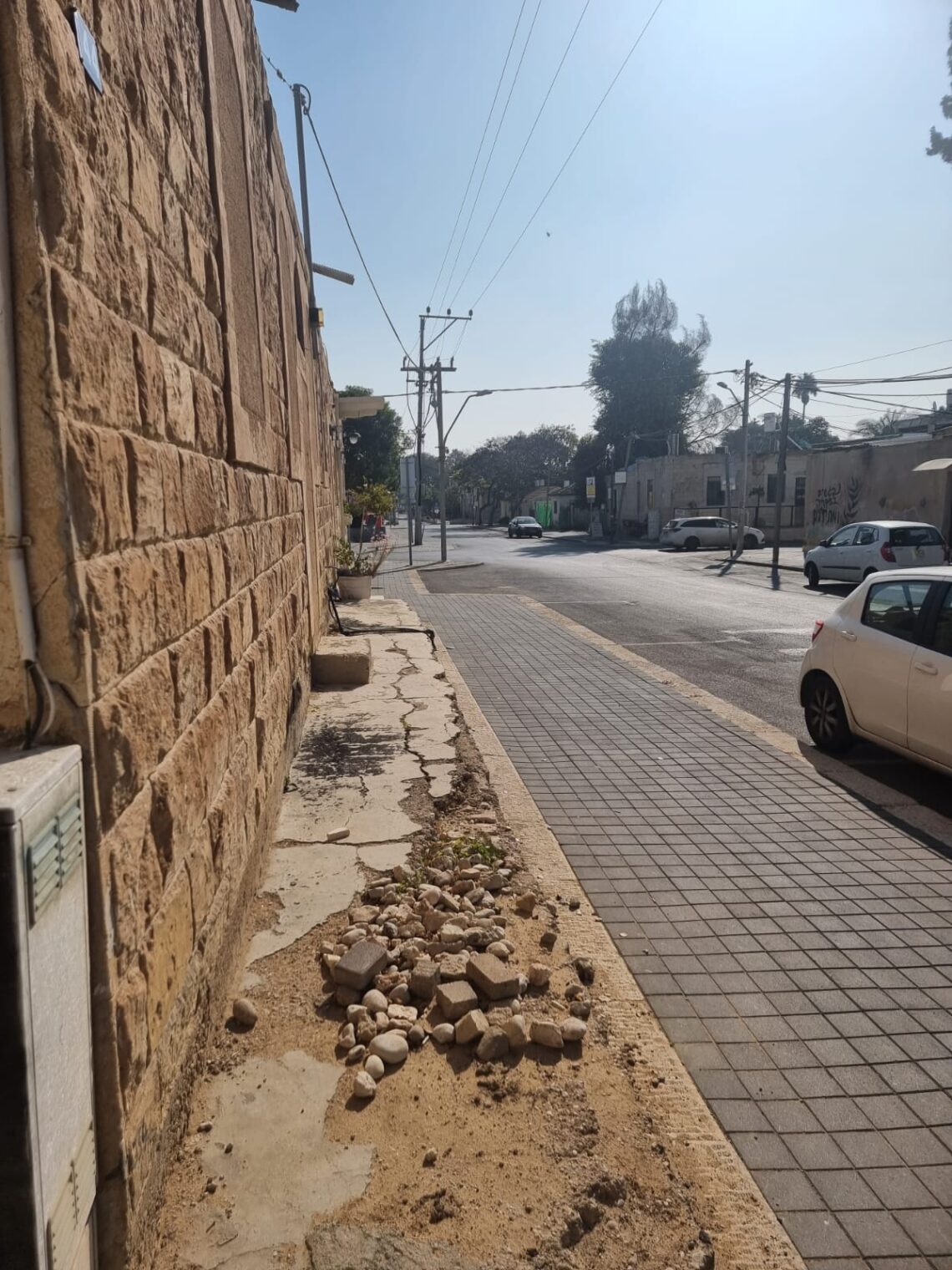 רחוב בעיר העתיקה באר שבע