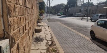 רחוב בעיר העתיקה באר שבע