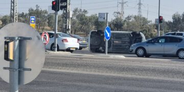 תאונה בבאר שבע