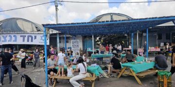 קבלת שבת בשוק של באר שבע צילום-הפורום ליהדות ישראלית בנגב