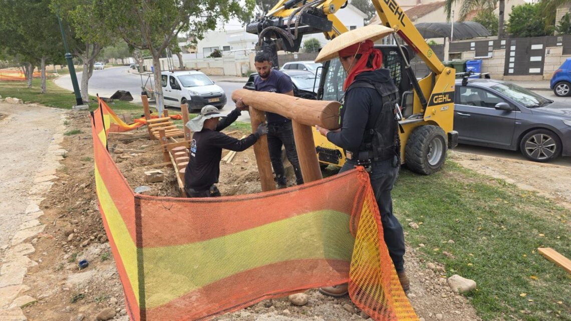 שכונת נווה נוי בבאר שבע שדרוג רחוב חבצלת הנגב