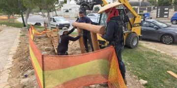 שכונת נווה נוי בבאר שבע שדרוג רחוב חבצלת הנגב