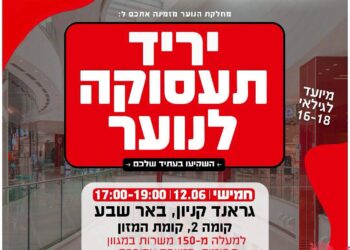 יריד תעסוקה לנוער בבאר שבע