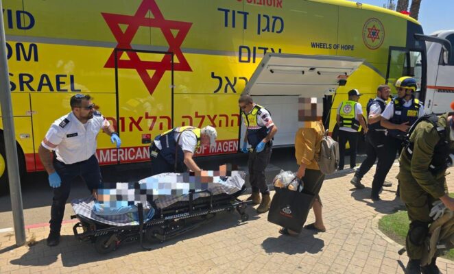 פינוי מסורוקה צילום מבצעי מד"א