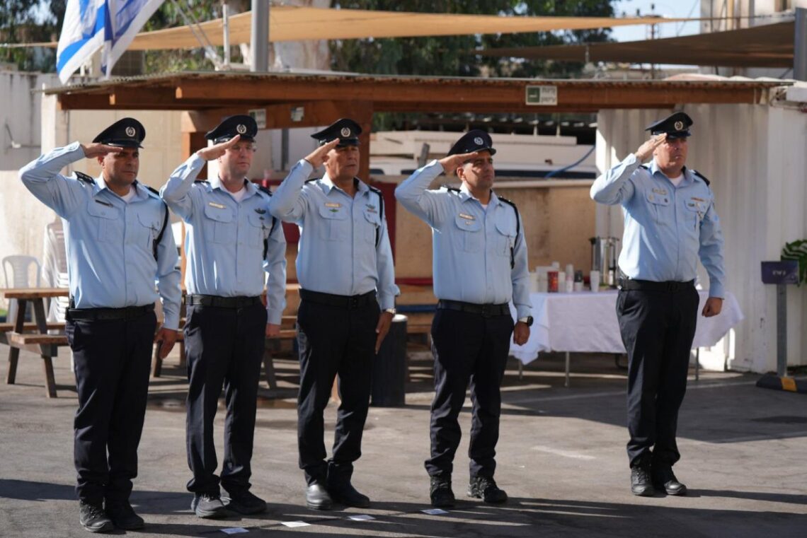החלפת פיקוד במשטרת בבאר שבע - קרדיט דוברות המשטרה
