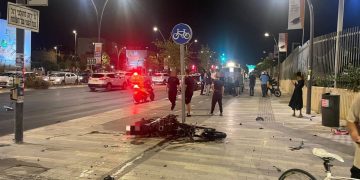 זירת התאונה - קרדיט מד"א