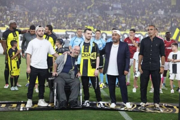 בית"ר ירושלים אירחה את שורדי השבי בר קופרשטיין ויאיר הורן במשחק מול הפועל באר שבע
