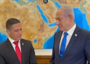 רוביק דנילוביץ עם ביבי נתניהו