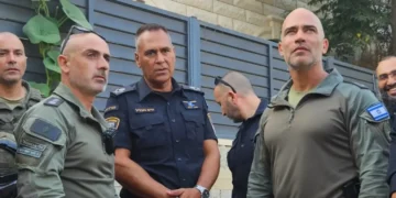 ניצב בובליל ומפקד המשמר הלאומי נחשון נגלר-דוברות משטרת ישראל
