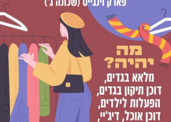 יריד יד שנייה קרדיט עירית באר שבע