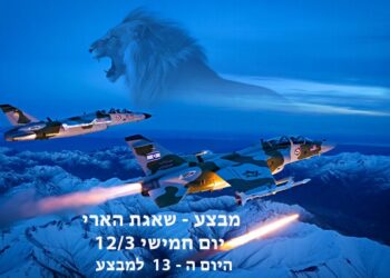 מבצע שאגת הארי יום חמישי היום ה - 13 למבצע