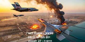מבצע שאגת הארי יום חמישי היום ה - 27 למבצע