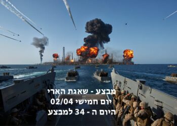 מבצע שאגת הארי יום חמישי היום ה - 34 למבצע