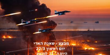 מבצע שאגת הארי יום ראשון היום ה - 23 למבצע