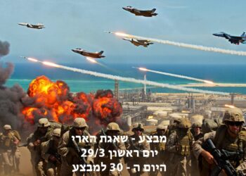 מבצע שאגת הארי יום ראשון היום ה - 30 למבצע