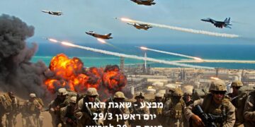 מבצע שאגת הארי יום ראשון היום ה - 30 למבצע