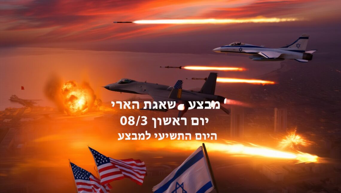 מבצע שאגת הארי יום ראשון היום התשיעי למבצע