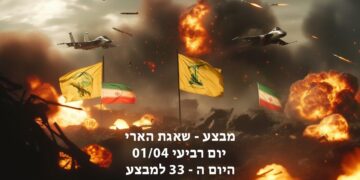 מבצע שאגת הארי יום רביעי היום ה - 33 למבצע