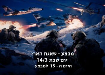 מבצע שאגת הארי יום שבת היום ה - 15 למבצע