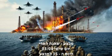 מבצע שאגת הארי יום שישי היום ה - 35 למבצע