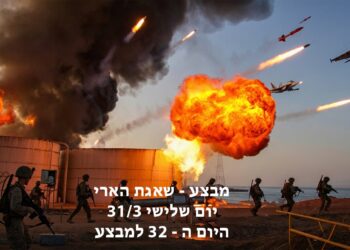 מבצע שאגת הארי יום שלישי היום ה - 32 למבצע