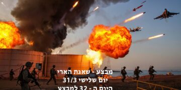 מבצע שאגת הארי יום שלישי היום ה - 32 למבצע