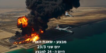 מבצע שאגת הארי יום שני היום ה - 24 למבצע