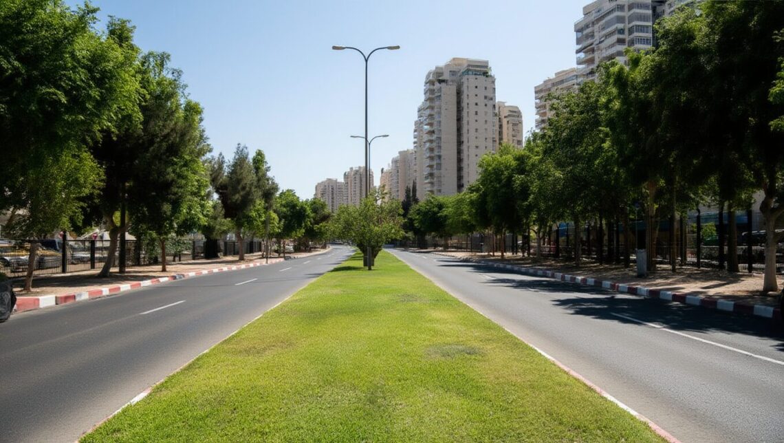 יותר צל בבאר שבע