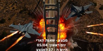 מבצע שאגת הארי יום ראשון היום ה - 37 למבצע