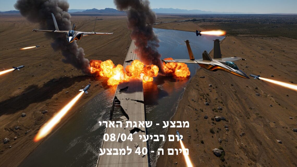 מבצע שאגת הארי יום רביעי היום ה - 40 למבצע