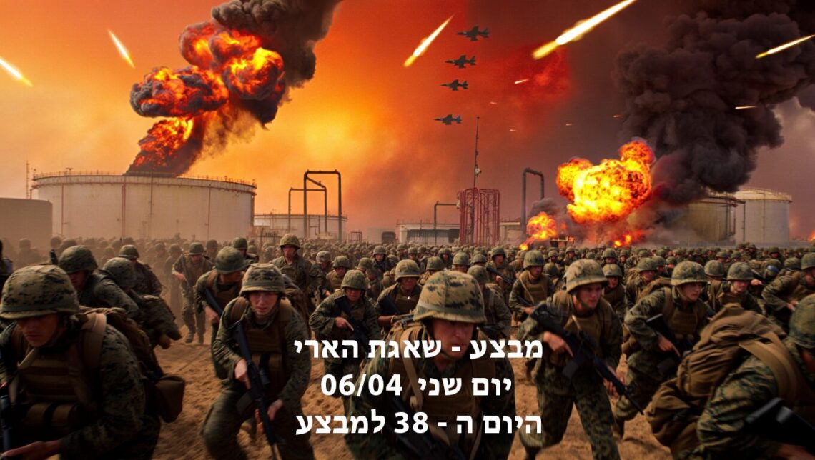 מבצע שאגת הארי יום שני היום ה - 38 למבצע