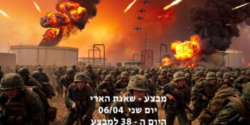 מבצע שאגת הארי יום שני היום ה - 38 למבצע